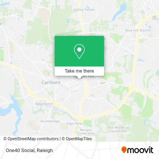 One40 Social map