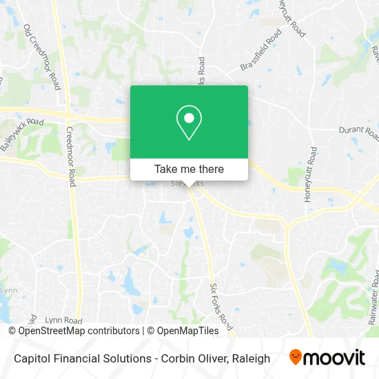 Capitol Financial Solutions - Corbin Oliver map