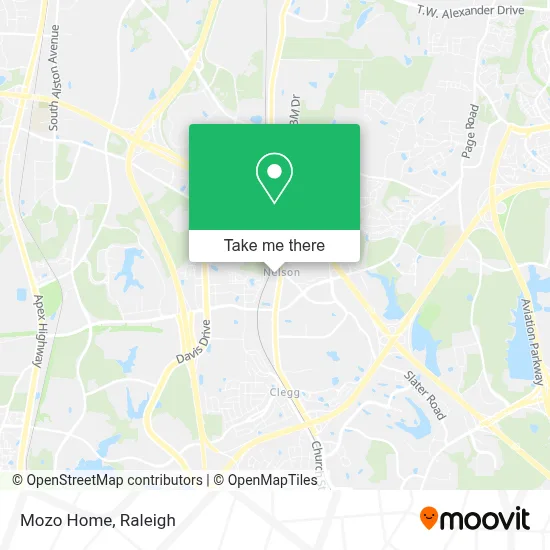 Mozo Home map