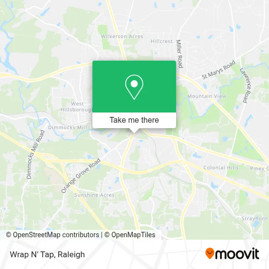 Wrap N' Tap map