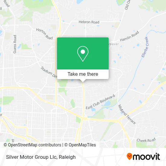 Silver Motor Group Llc map