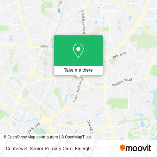 Centerwell Senior Primary Care map