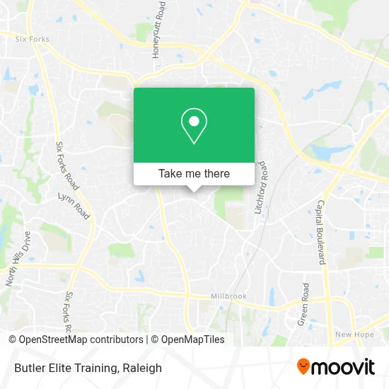 Butler Elite Training map
