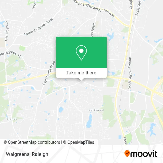 Walgreens map