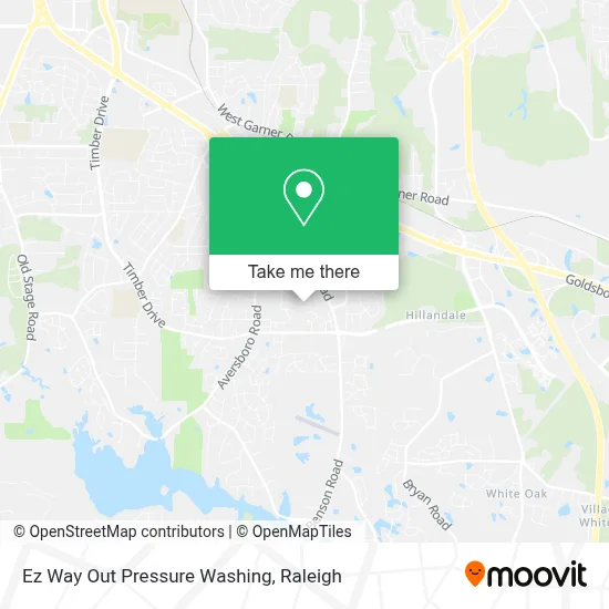 Ez Way Out Pressure Washing map