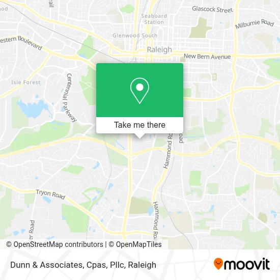 Dunn & Associates, Cpas, Pllc map