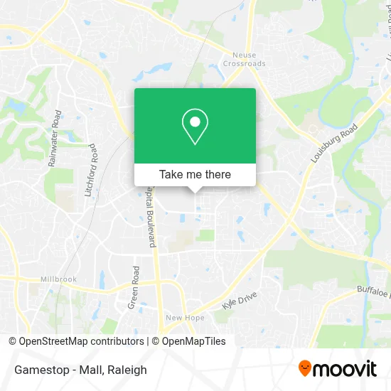 Gamestop - Mall map