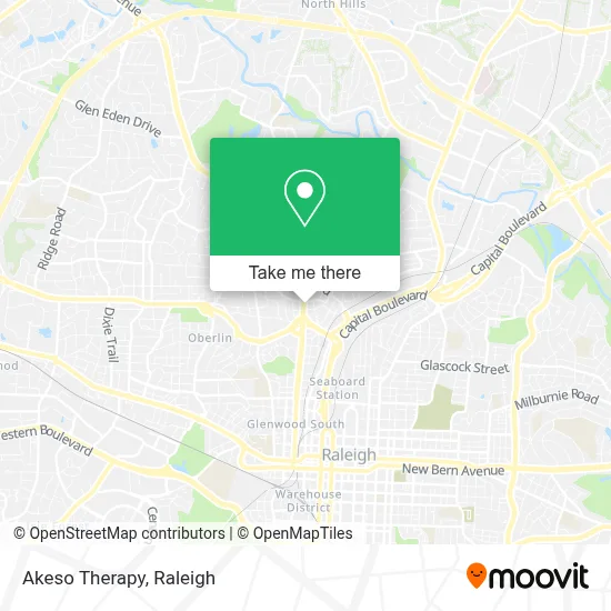 Akeso Therapy map