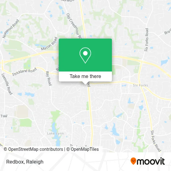 Redbox map