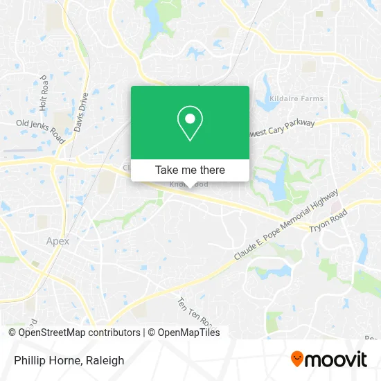 Phillip Horne map