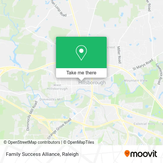 Family Success Alliance map