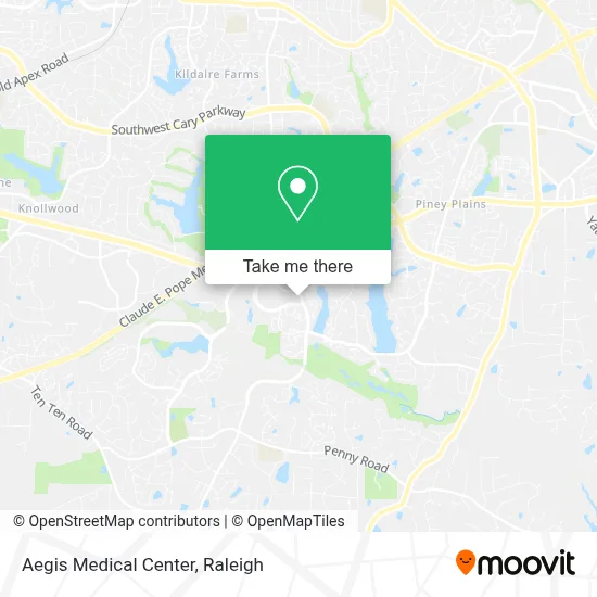 Aegis Medical Center map