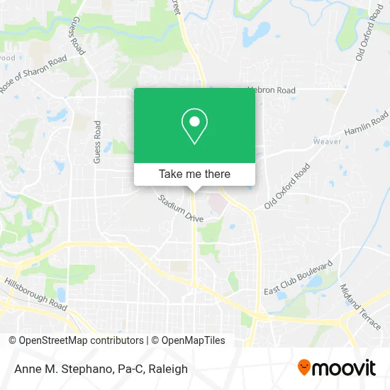 Anne M. Stephano, Pa-C map