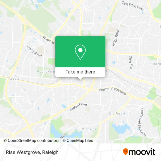 Rise Westgrove map