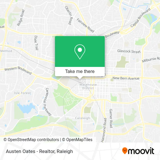 Austen Oates - Realtor map
