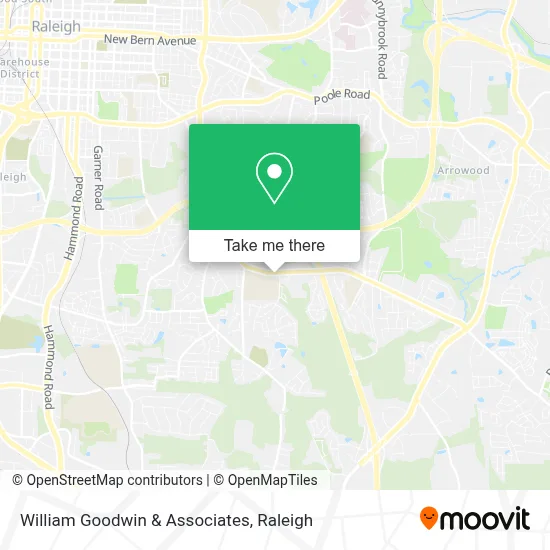 William Goodwin & Associates map
