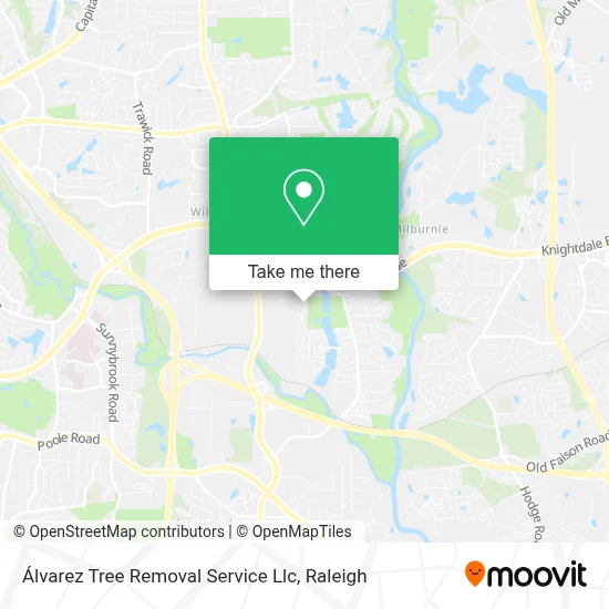Álvarez Tree Removal Service Llc map