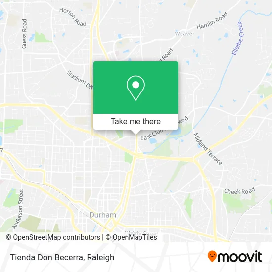 Tienda Don Becerra map