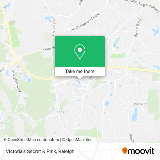 Victoria's Secret & Pink map