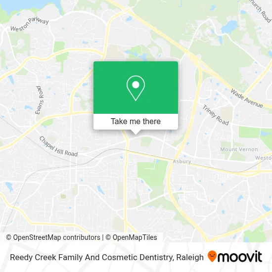 Reedy Creek Family And Cosmetic Dentistry map