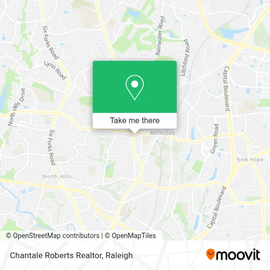 Chantale Roberts Realtor map