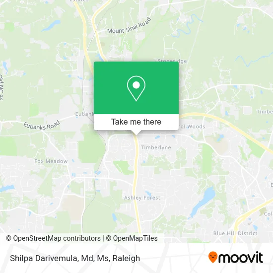 Shilpa Darivemula, Md, Ms map