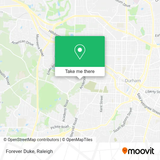Forever Duke map