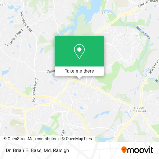 Dr. Brian E. Bass, Md map