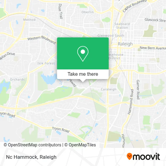 Nc Hammock map