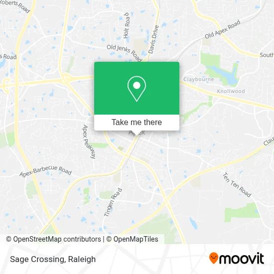 Sage Crossing map