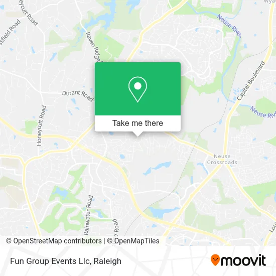 Fun Group Events Llc map