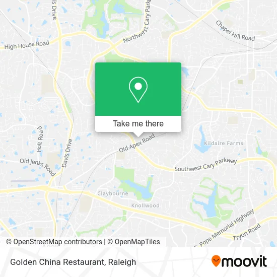 Golden China Restaurant map