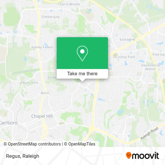Regus map