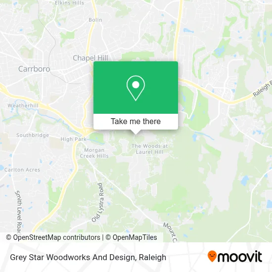Grey Star Woodworks And Design map