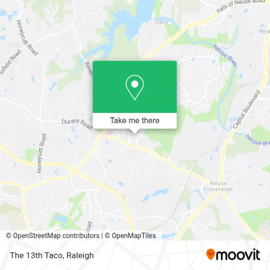 The 13th Taco map