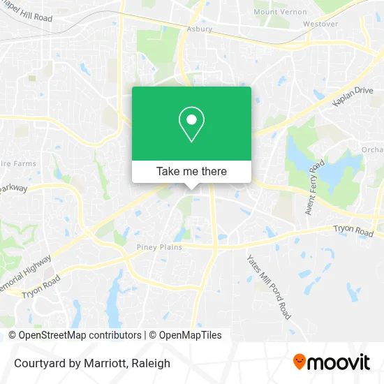 Courtyard by Marriott map