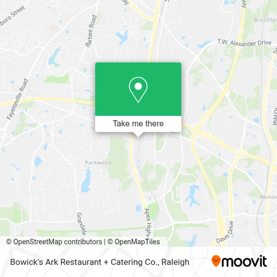 Bowick's Ark Restaurant + Catering Co. map