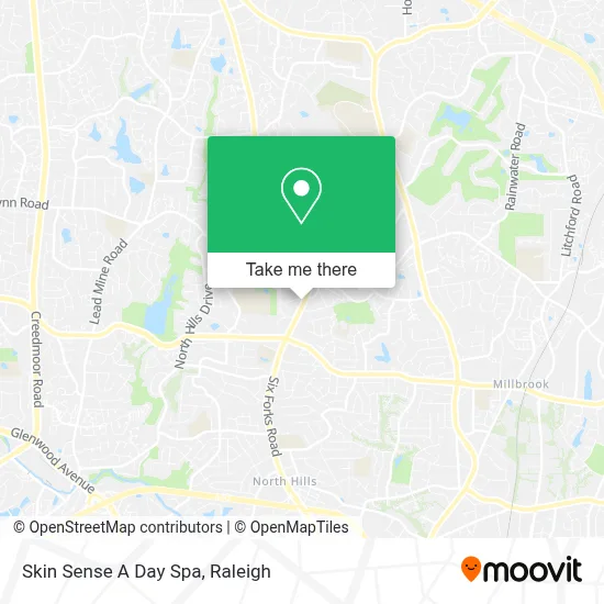Skin Sense A Day Spa map