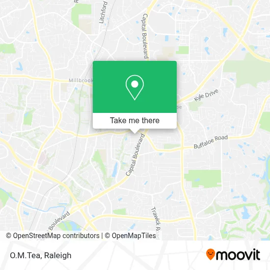 O.M.Tea map