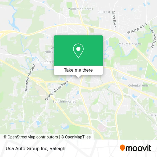Usa Auto Group Inc map