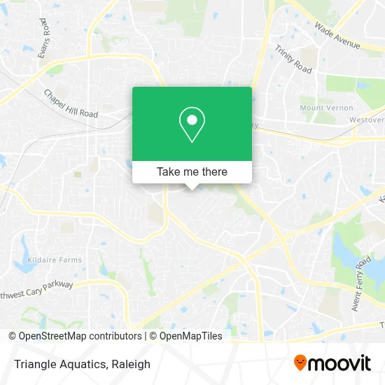 Triangle Aquatics map
