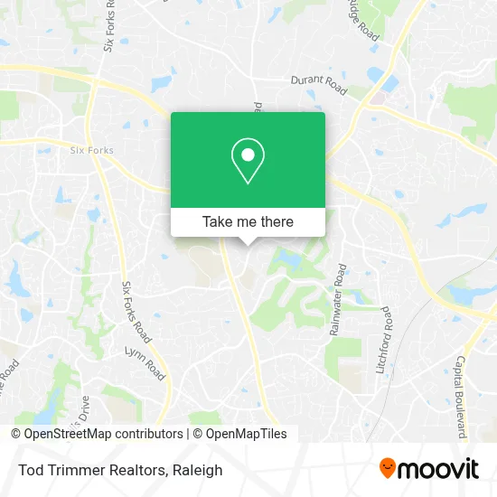Tod Trimmer Realtors map