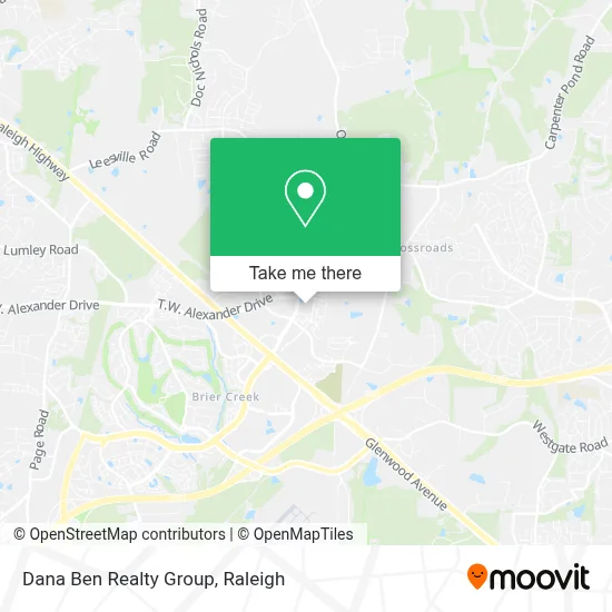 Dana Ben Realty Group map