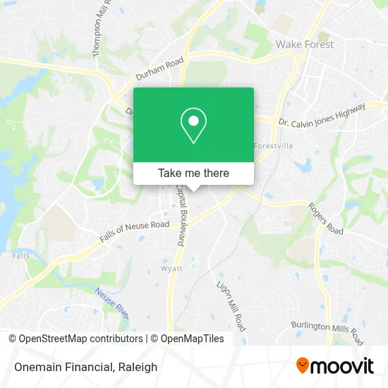 Onemain Financial map