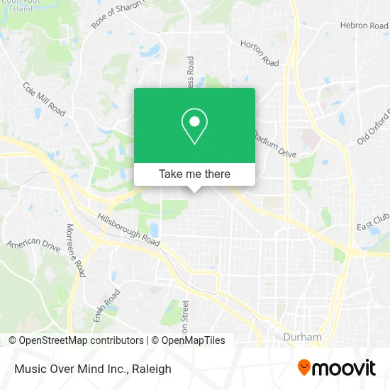 Music Over Mind Inc. map