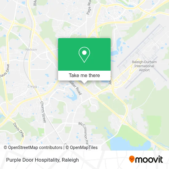 Purple Door Hospitality map