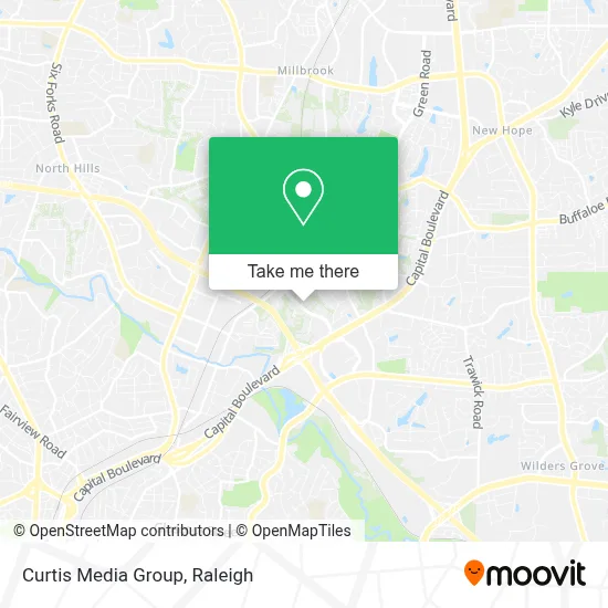 Curtis Media Group map