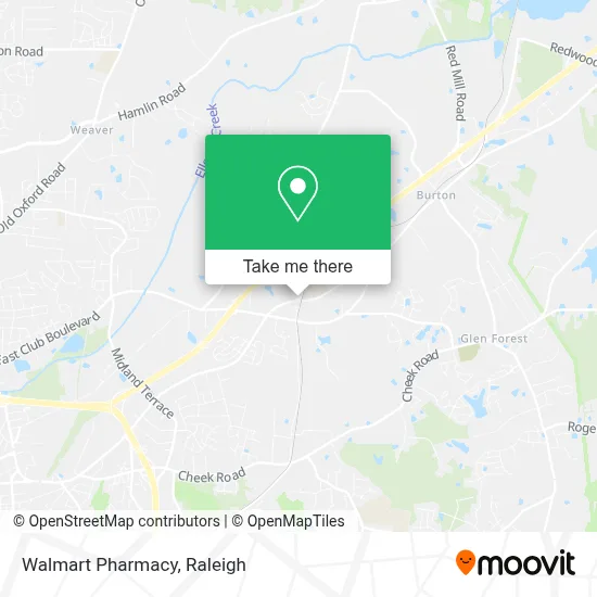 Walmart Pharmacy map