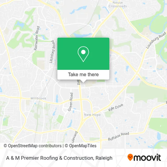 A & M Premier Roofing & Construction map