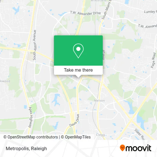 Metropolis map